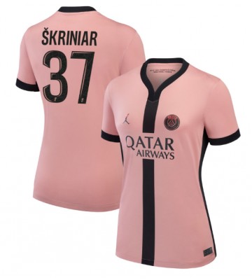 Paris Saint-Germain Milan Skriniar #37 Tredjetröja Dam 2024-25 Kortärmad